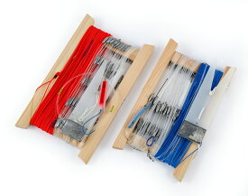 サワラ潜行ツバメ板中層トローリング仕掛け びし鉛3匁 2匁 ブルー レッド