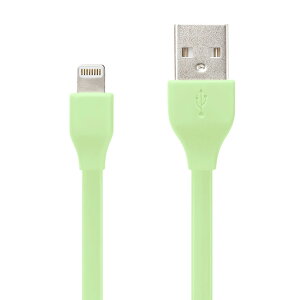 PGA Lightning�R�l�N�^�p USB�t���b�g�P�[�u��1.0m �O���[�� iCharger �X�}�[�g�t�H���E���o�C���A�N�Z�T���[ PG-MFILGFC10GR