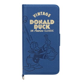 スマホケース カバー ドナルドダック PGA iPhoneX用 フリップカバー ディズニー Donald Duck スマートフォン・モバイルアクセサリー PG-DFP271DND キャラクターグッズ