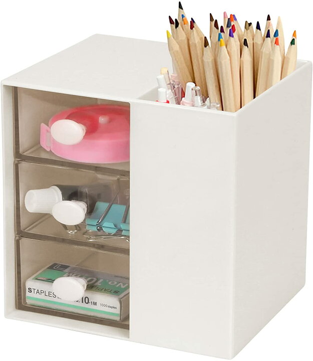 楽天市場 デスク ペンホルダー ペンスタンド おしゃれ ペン立て ペンケース 仕切り 大容量 収納ケース 機能的 回転 かわいい シンプル 白 3つの独立した引き出し付き オフィス 学校 ホームピンク用のステーショナリー用品 サンワトラベル 楽天市場 デスク ペンホルダー ペンスタンド おしゃれ ペン立て ペンケース 仕切り 大容量 収納ケース 機能的 回転 かわいい シンプル 白 3つの独立した引き出し付き オフィス 学校 ホームピンク用のステーショナリー用品 サンワトラベル