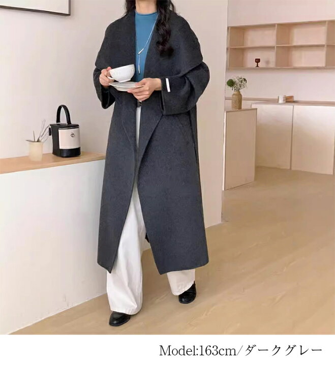 楽天市場】チェスターコート レディース 秋 冬 ビッグカラー 
