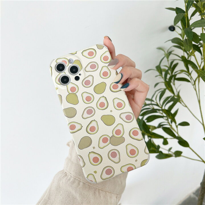 楽天市場 全品送料無料 Iphone12 ケース 可愛い Iphone 12 Mini かわいい 水彩画風 アボカド 薄い おしゃれ 海外 イラスト インスタ 大人かわいい オシャレ 韓国 シンプル 個性的 シリコン ソフト 女子 Torahit