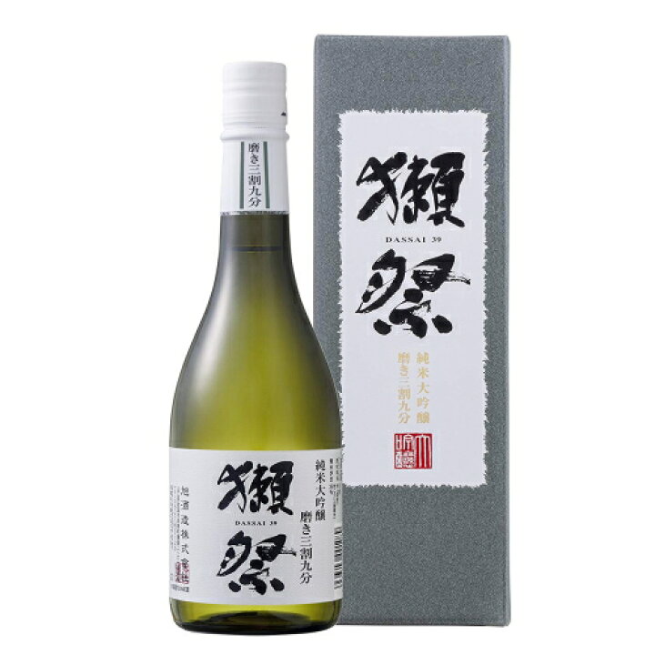 楽天市場】獺祭（だっさい）純米大吟醸 磨き三割九分 720ml【日本酒 