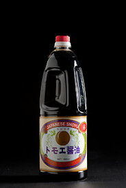 【とら醤油 トモエ醤油　赤 1.8L】 倉敷 美味しい お取り寄せ 国産 岡山県産 濃口醤油 業務用 とら醤油
