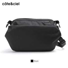 コートエシエル メッセンジャーバッグ リス Cote&Ciel RISS Eco Yarn Black JAPAN LIMITED ボディバッグ スリングバッグ 通勤 タウンユース ビジネス 13インチPC対応 メンズ レディース CC-28429 【正規販売店】