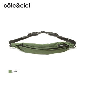 コートエシエル ボディバッグ アダ Cote&Ciel ADDA Plus Komatsu Onibegie Nylon Green ショルダーストラップ スリングバッグ タウンユース メンズ レディース CC-29017 【正規販売店】