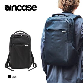 インケース リュック アイコン Incase ICON Slim Backpack -Black- バックパック 28.8L 通勤・通学 ビジネス MacBook Pro 16インチ対応 メンズ レディース ラウンド型 ジップ開閉 Apple社公式パートナーブランド 37171072 【正規販売店】