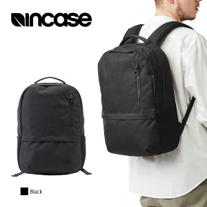 CP[X bN Incase Campus Compact Backpack -Black- obNpbN 18.1L ʋ΁Eʊw rWlXbN MacBook Pro 16C`Ή B4TCYΉ Y fB[X Eh^ WbvJ AppleЌ