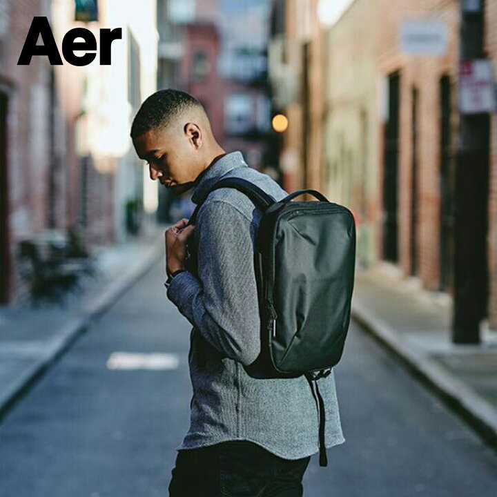 楽天市場】エアー Aer リュック バックパック 8.5L A4対応 薄マチ 撥水  