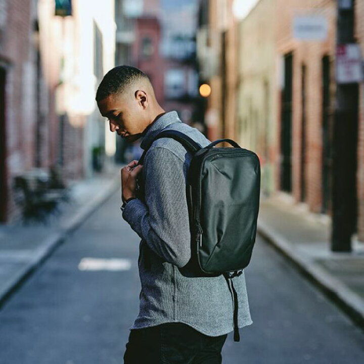 楽天市場】エアー Aer リュック バックパック 8.5L A4対応 薄マチ 撥水  