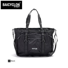 バイシクロン バイ バッグジャック TOTE BAG (Ver.2) トートバッグ BAICYCLON by Bagjack BCL-17 BLACK