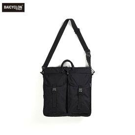 バイシクロン バイ バッグジャック HELMET BAG ショルダーバッグ BAICYCLON by Bagjack BCL-40 BLACK