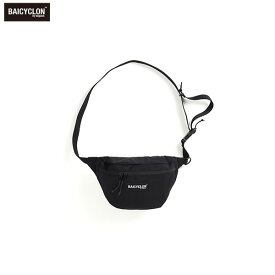 バイシクロン バイ バッグジャック WAIST BAG ボディバッグ BAICYCLON by Bagjack CL-03 BLACK