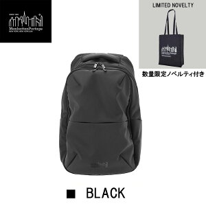 �}���n�b�^���|�[�e�[�W �u���b�N���[�x�� POWELL Jr BACKPACK VEG LEATHER CORDURA BALLISTIC FABRIC �����b�N Manhattan Portage BLACK LABEL MP2271VGLBL BLACK