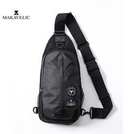 マキャベリック COCOON BODY BAG ボディバッグ 10TH ANNIVERSARY MAKAVELIC 3123-10302 BLACK