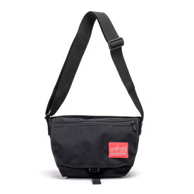 マンハッタンポーテージ Nylon Messenger Bag JR Flap Zipper Pocket メッセンジャーバッグ Manhattan Portage MP1605JRFZP Black