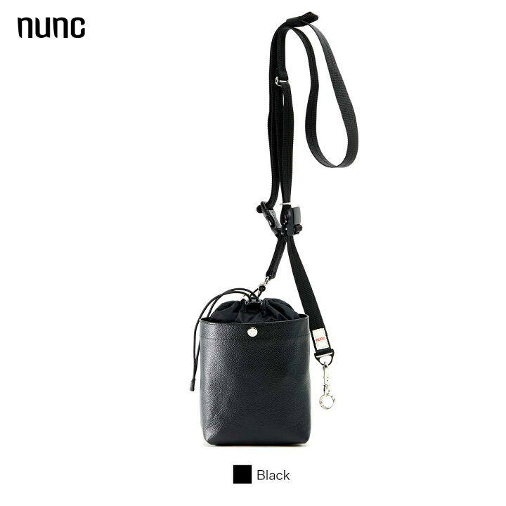 楽天市場】ヌンク nunc ニアヒア ショルダーバッグ ミニ ポーチ 本革 