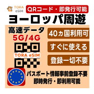 ヨーロッパ 40ヵ国 欧州周遊 eSIM | 最短30分 QRコード自動発行 24時間対応 | メールで納品 即利用可 | …