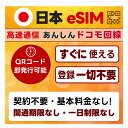 プリペイド eSIM 日本 | docomo ドコモ通信網 4G/LTE | QRコード 当日発行可 | 開通期限なし | 選べる豊富なプラン 3…