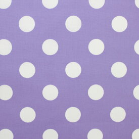 【10cm単位価格】 生地 布 水玉 大きい水玉 ドット柄 ブロード 綿プリント ゆうパケット2m対応 約110cm幅 日本製の定番