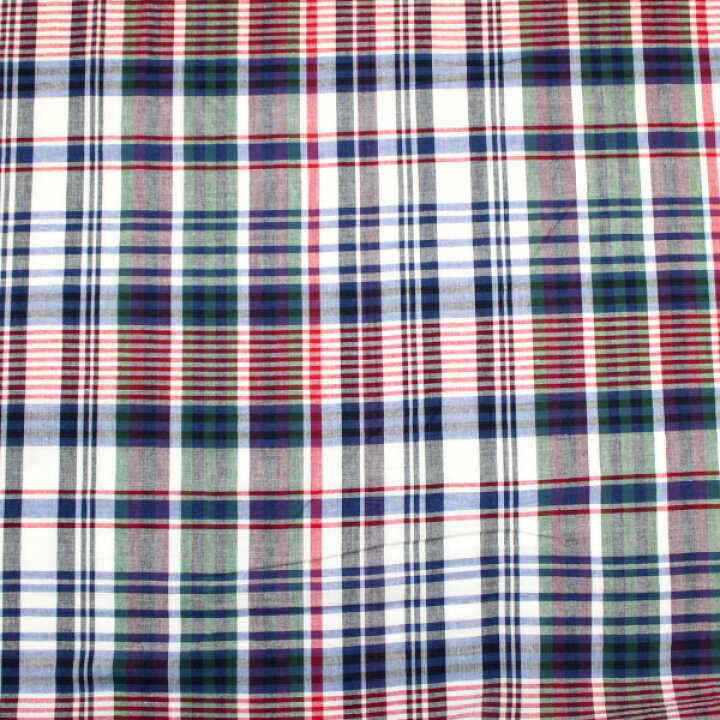 楽天市場】【10cm単位価格】 インド綿 Madras Check マドラス チェック 