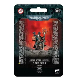 送料無料【ウォーハンマー 40000】ケイオス・ スペースマリーン：ソーサラー CHAOS SPACE MARINES: SORCERER 43-69