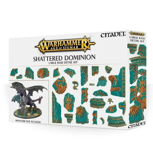 ���������y�E�H�[�n���}�[ AGE OF SIGMAR�zSHATTERED DOMINION: LARGE BASE DETAIL KIT �V���b�^�[�h�E�h�~�j�I���F���[�W�x�[�X�E�f�B�e�[���L�b�g 66-99