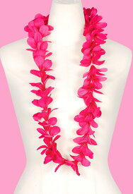 フラダンス衣装　レイ　ハワイアンレイ　フラワーレイ ハワイ　花飾り　イベント　フラ　PK-09　ニュープルメリアレイ　ピンク