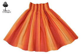 フラダンス衣装 パウスカート　フラ　スカート　パウ　　PAU-20215-2　ハワイアングラデーション パウスカート　オレンジ