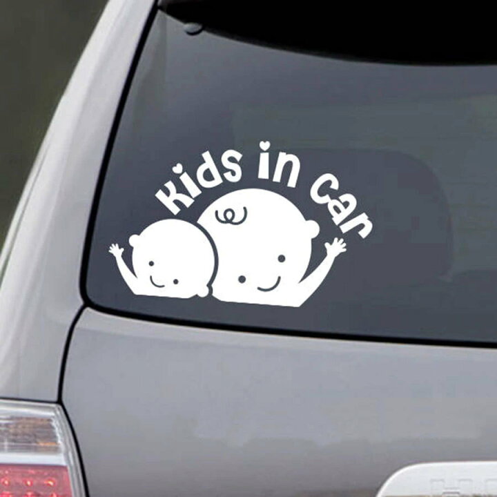 最大94 Offクーポン Kids In Car 車外ステッカー 赤ちゃん ベビーインカー キッズ Atak Com Br