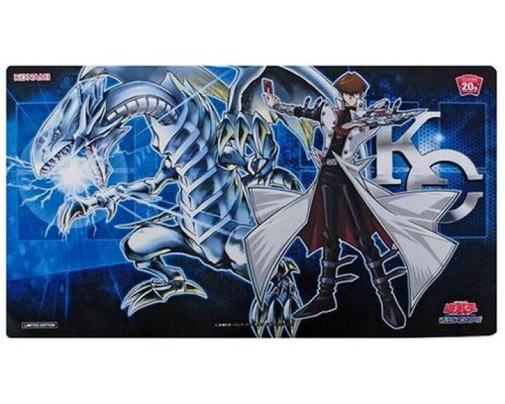 楽天市場】遊戯王 遊戯王 公式プレイマット 海馬瀬人＆青眼の白龍 