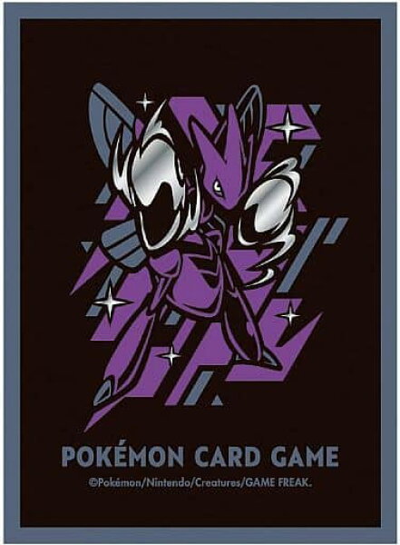 ポケモンカード デッキシールド プレミアム・グロス COOL×METAL ハッサム 64枚入り 未開封スリーブ   【中古】