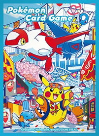 ポケモンカード デッキシールド フクオカのピカチュウ 64枚入り 未開封スリーブ 【中古】