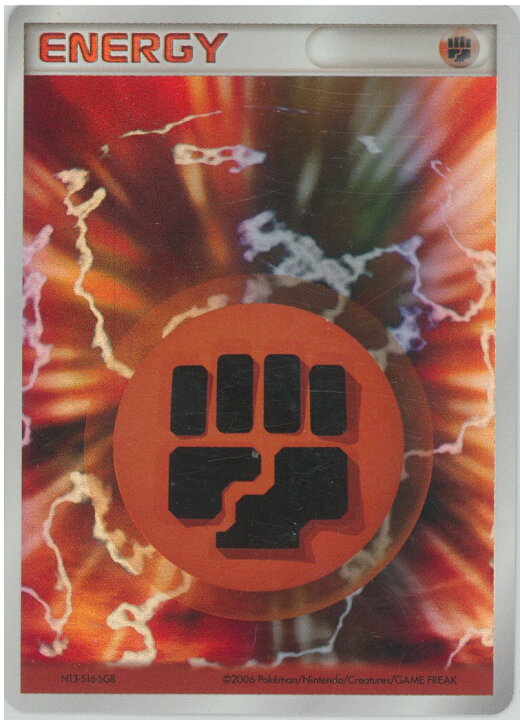 楽天市場】ポケモンカード 基本闘エネルギー(ホロン) PCG7 【中古 