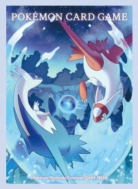 ポケモンカード デッキシールド ラティアス・ラティオス 64枚入り 未開封スリーブ 【中古】