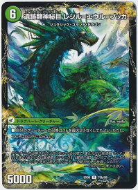 デュエルマスターズ 遺跡類神秘目 レジル=エウル=ブッカ DMEX06 70b/98 レア DuelMasters 【中古】