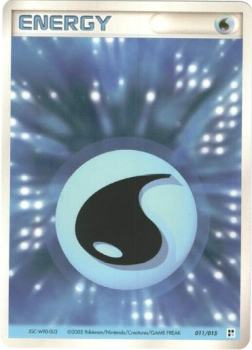 楽天市場】ポケモンカード 基本水エネルギー(クイック) 011/015 【中古 