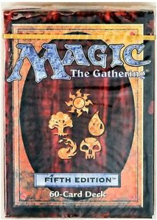 楽天市場】マジックザギャザリング MTG 第5版 英語版 スターターデッキ 
