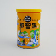 那智黒総本舗　那智黒　黒あめ　[丸缶（個別包装）]（80g）※包装不可商品