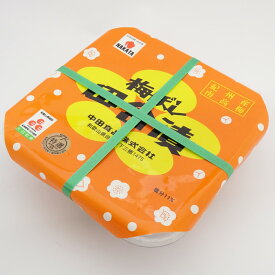 【中田食品】紀州梅ぼし田舎漬（300g）（塩分約11％）※包装不可商品