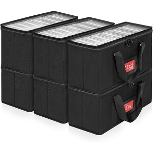 CD���[ ���� ���[�P�[�X 150�� ������ ���x���|�P�b�g �n���h�� ���f�B�A�I�[�K�i�C�U�[�o�b�O �u���[���C�f�B�X�N VHS�{�b�N�X �ςݏd�� ��e�� �h�o �u���b�N