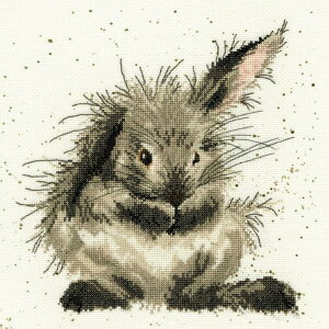 Bothy Threads クロスステッチ刺繍キット 「Bath Time」 XHD16 ボシースレッズ 【取り寄せ/納期40〜80日程度】 ウサギ