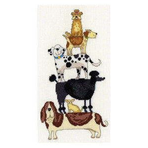 Bothy Threads �N���X�X�e�b�`�h�J�L�b�g �uDog Stack�v XKM2 (��) �{�V�[�X���b�Y �y�C�O����/�[��40�`80�����x�z