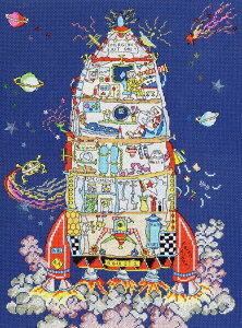 Bothy Threads NXXeb`hJLbg uCut Thru' Rocketv XCT6 Pbg {V[XbY yCO/[40`80xz