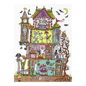 Bothy Threads NXXeb`hJLbg uCut Thru' Haunted Housev XCT25 ~ NX}X {V[XbY yCO/[40`80xz