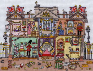 Bothy Threads NXXeb`hJLbg uCut Thru' Buckingham Palacev XCT30 obLK{a {V[XbY yCO/[40`80xz