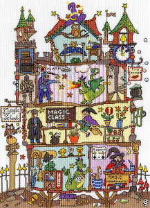 Bothy Threads NXXeb`hJLbg uCut Thru' Magic Schoolv XCT31 @wZ NX}X {V[XbY yCO/[40`80xz