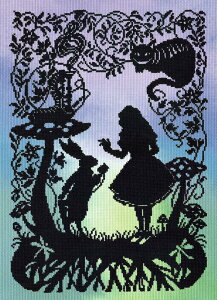 Bothy Threads NXXeb`hJLbg "Alice in Wonderland" (svc̍̃AX) XFT4P {V[XbY yCO/[40`80xz