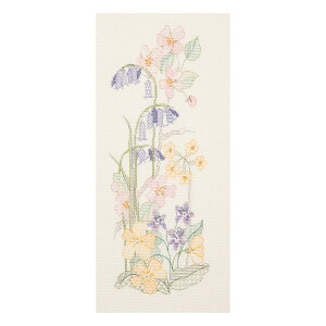 Bothy Threads �N���X�X�e�b�`�h�J�L�b�g �uSeasons Panels - Spring�v (�l�G�̃p�l�� �t) SP01 �{�V�[�X���b�Y DERWENTWATER DESIGNS �y�C�O����/�[��40�`80�����x�z