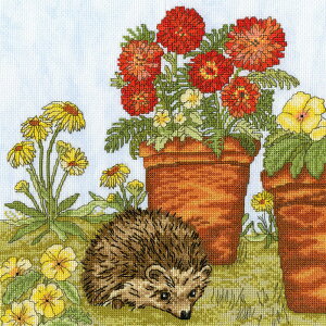 Bothy Threads NXXeb`hJLbg "Potted Garden" (|bgEK[f) XFY5 {V[XbY yCO/[40`80xz